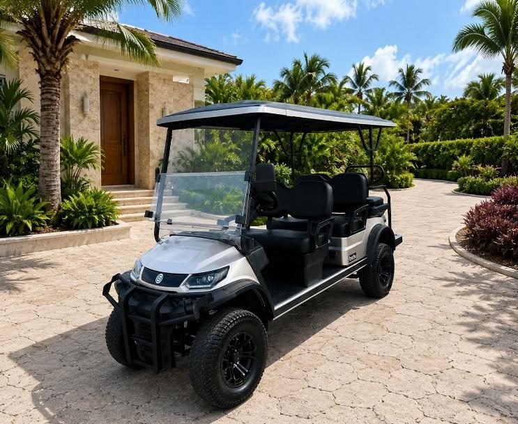 Golf cart ECO Track 4+2 — 6 pasajeros