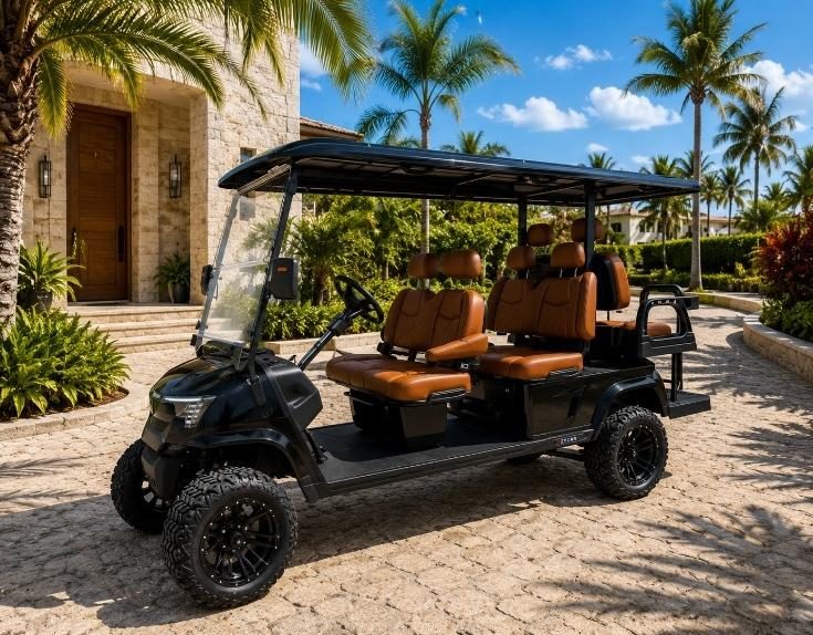 Golf cart Zycar 4+2 — 6 pasajeros